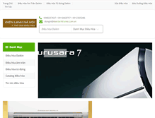 Tablet Screenshot of dieuhoadaikin.net